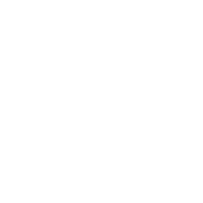 Weißes Icon einer Gruppe bestehend aus zwei Männern und einer Frau.