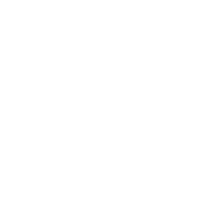 Weißes Icon eines Telefonhörers